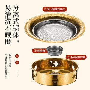 Stainless Steel Dry Pot With Heat Resistant Design For Home And Commercial Use - Product Image 2