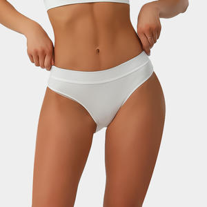 Perizoma di Alta Qualità in Cotone a Vita Bassa, <span class=keywords><strong>Slip</strong></span> Sexy da Donna Traspiranti Senza Cuciture - Product Image 2