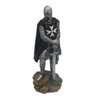 Statue humaine de chevalier médiéval Antique, modèle européen d'armure romaine