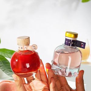 100 ML Mini bouteilles en verre vides transparentes personnalisées de qualité alimentaire pour jus de boisson <span class=keywords><strong>alcool</strong></span> liqueur - Product Image 4