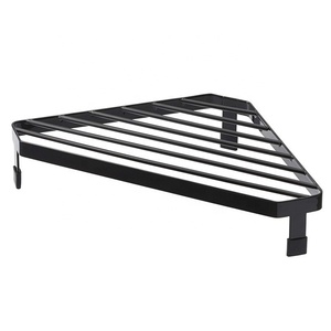 Estante triangular de cocina de hierro multiusos, estante de almacenamiento de escritorio para olla, estante de esquina de baño para cosméticos, artículos de tocador - Product Image 3