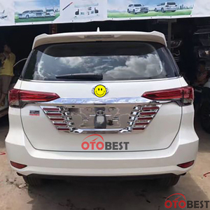 กรอบป้าย<span class=keywords><strong>ทะเบียน</strong></span> LED ABS โครเมียม สําหรับ TOYOTA FORTUNER 2016 - Product Image 3