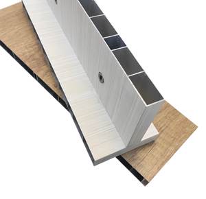 Panneau en aluminium pour meubles, profil composite en aluminium pour la personnalisation de meubles de maison, armoires et placards, profilés en aluminium - Product Image 1