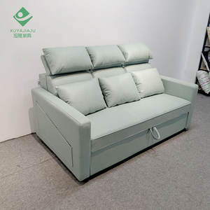 Canapé-<span class=keywords><strong>lit</strong></span> 3 places, meuble <span class=keywords><strong>de</strong></span> luxe moderne avec <span class=keywords><strong>casier</strong></span> <span class=keywords><strong>de</strong></span> <span class=keywords><strong>rangement</strong></span>, <span class=keywords><strong>sous</strong></span> le canapé - Product Image 3