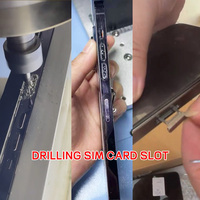 Akıllı Taşlama Makinesi iPhone ABD Versiyonu SIM Kart Yuvası Açma Makinesi için Delme Makinesi