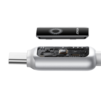 Pour JOYROOM PD 66W Charge rapide 1.2m Type-C Câble Premium Shell Téléphone Résistance au feu Fonction de charge Tresse pour écouteurs