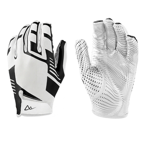 Gants de football américain professionnels les plus vendus, taille personnalisée, légers, respirants, imperméables, en cuir synthétique, sur mesure - Product Image 1