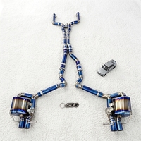 Système d'échappement Catback SDO Titanium Valvetronic pour Mercedes-Benz AMG C63 C63S W205 4.0T 2015-2022, silencieux et tuyaux d'échappement performants