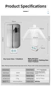 Vaporizador de Ropa Eléctrico Premium de 110V, Inflable, de Plástico, Eliminador de Arrugas para el Cuidado de la Ropa del Hogar - Product Image 5