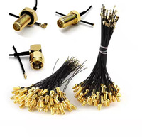 Câble coaxial RF personnalisé RG316 avec connecteur SMA/FAKRA/BNC/TNC/N pour antennes de communication