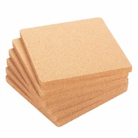 Großhandel umwelt freundliche Cork Coaster Tee tasse Mat Holz Cork Coaster rutsch feste Platte Mat