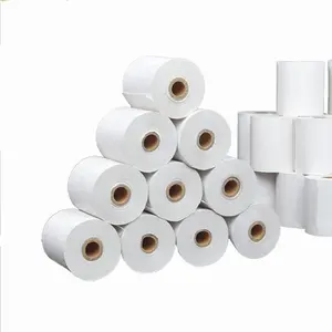 Wholesale 65gsm 80mm 80x80 Receipt Printing Printer Thermal Paper Cash Register Paper Roll For POS/ATM