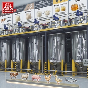 Nuovo Impianto Automatico 2026 per la Raffinazione dell'Olio di Sebo Bovino e Macchinari per la Raffinazione di Oli Animali - Product Image 1