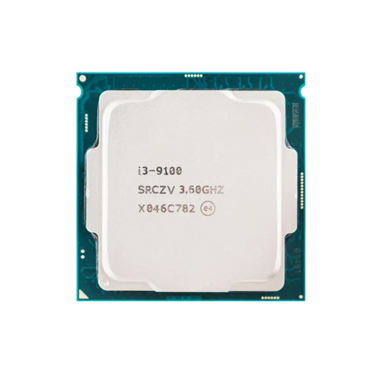 新しいデスクトップPCプロセッサI3-9100 LGA 1151コアプロセッサ用cpu I3 8100 i3 8300T i3 9100 i3 9100F