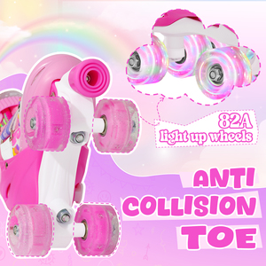 PAPAISON Nuevo Diseño de Gran Venta <span class=keywords><strong>Patines</strong></span> Ajustables Semi Suaves para Niños y Adultos con Ruedas de PU que se Iluminan para Principiantes - Product Image 6