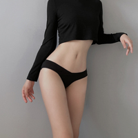 Braguitas de Algodón Suave y Transpirable de Talle Bajo para Mujeres y Adolescentes, Antibacterianas, Cómodas, que Absorben la Humedad, Ropa Interior para Uso Diario