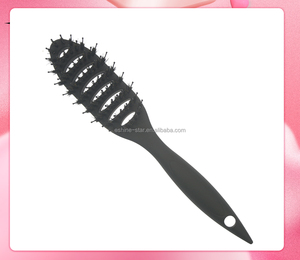 <span class=keywords><strong>Brosse</strong></span> à <span class=keywords><strong>cheveux</strong></span> incurvée pour hommes et femmes longue courte épaisse <span class=keywords><strong>cheveux</strong></span> secs ou humides sans statique et résistant à la chaleur <span class=keywords><strong>brosse</strong></span> à <span class=keywords><strong>cheveux</strong></span> évent - Product Image 3