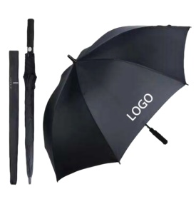 Parapluie classique de marque, imperméable, avec cadre robuste, parapluies de golf pour la pluie, OEM avec logo - Product Image 1