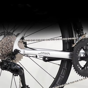 JAVA RIVALE TT Vélo de <span class=keywords><strong>Triathlon</strong></span> <span class=keywords><strong>Ironman</strong></span> Cadre en Alliage Magnésium-Aluminium Frein à Disque 24 Vitesses Fourche Avant Électronique Standard - Product Image 3