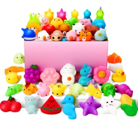 Jouets sensoriels souples personnalisés en slime à presser pour enfants de 5 à 7 ans, adaptés à l'autisme, en EVA, lot aléatoire de 25 pièces