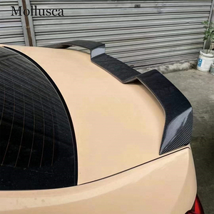 สปอยเลอร์หลังคาร์บอนไฟเบอร์ทรง V สำหรับรถยนต์ซีรีส์ 3 รุ่น G20 G28 และ M3 G80 ปี 2019-2025 - Product Image 6