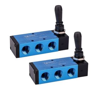 วาล์วควบคุมทิศทางแบบแมนนวล Nfpc รุ่น N4H410 15S 0.15 0.8Mpa - Product Image 3