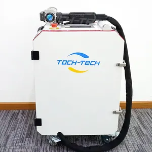 Equipamento de limpeza industrial 100w 200w, máquina de remoção de ferrugem, limpador a laser portátil de ar, limpador de laser