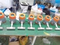 Pengukur aliran turbin cairan, untuk diesel hidrolik sensor aliran turbin lwgy dengan aliran turbin dan tampilan