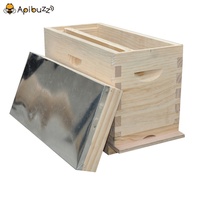 Boîte en bois pour abeilles, 50 pièces, accessoire pour apiculteur, soins du miel, équipement pour apiculteur