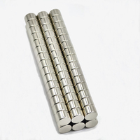 Aimant néodyme permanent plus puissant N52, aimant en terres rares en forme de disque, disponible en tailles 6*2mm, 6*3mm, 10*1mm, 10*2mm, 10*3mm, N35, N38, N42