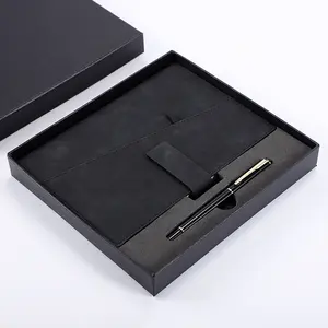 A4 A5 A6定制设计PU皮革学术日记磁扣商务日记笔计划器促销礼品套装笔记本