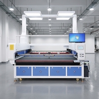 Machine de découpe laser CO2 automatique pour tissu, cuir, acrylique, bois et matériaux non métalliques
