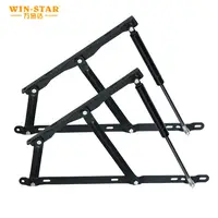 WINSTAR Iron Function Storage Bed Lift Up Frame king szie bed use Bed Lift cerniera
