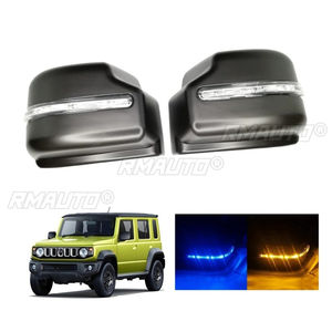 Para Suzuki Jimny JB64 JB74 3/5 puertas 2018+ Kit de carrocería Cubierta protectora para espejo retrovisor Cubierta para espejo lateral Accesorios de embellecedor para espejo retrovisor - Product Image 2