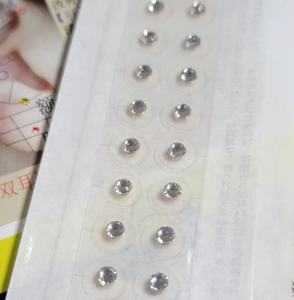 الملونة قوس قزح عقد قصير محلى بالكريستال حجر الوخز بالإبر <span class=keywords><strong>Auriculotherapy</strong></span> الأذن بذور - Product Image 6