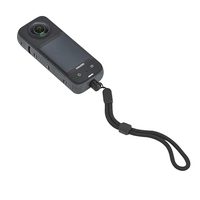 Sangle de poignet KAMPHO pour Insta360 X4 X3, sangle de poignet légère anti-perte, cordon de poignet avec connecteur à vis 1/4, accessoires de corde de poignet