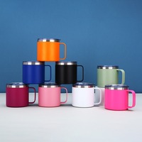 Tasses à café isothermes 420 ml (14 oz) Emerit 2026 les plus populaires, personnalisables avec logo, en acier inoxydable SUS304 à double paroi, pour emporter