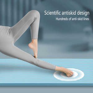 Esterilla de yoga NBR extra gruesa al por mayor con mayor estabilidad, esterilla ligera para yoga, pilates, gimnasio y uso doméstico - Product Image 3