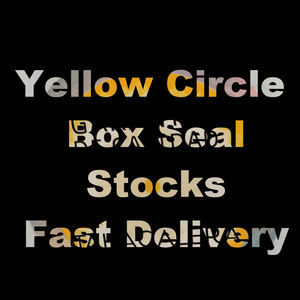 Etiqueta de Seguridad para Humidor de Cigarros, Sello Circular Amarillo, Utilizado por Empresas de Tabaco para Paquetes, Calcomanías con Punto Amarillo y <span class=keywords><strong>Código</strong></span> de Serie Fluorescente - Product Image 5