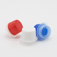 Capsules à vis en plastique rouges de 24 mm, diamètre personnalisé, plusieurs couleurs, pour emballages de boîtes métalliques rondes vides (huile, etc.)