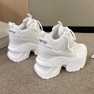 Sneakers Casual <span class=keywords><strong>da</strong></span> donna <span class=keywords><strong>con</strong></span> Logo personalizzato YT <span class=keywords><strong>con</strong></span> <span class=keywords><strong>scarpe</strong></span> <span class=keywords><strong>con</strong></span> <span class=keywords><strong>zeppa</strong></span> stile plateau traspirante - Product Image 4