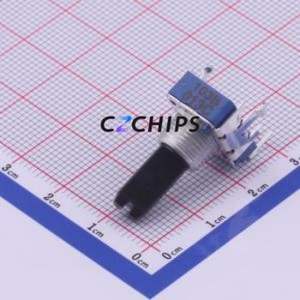 ตัวต้านทานแบบปรับได้/โพเทนชิออมิเตอร์ผ่านรู (THT) RK11K1140A23 10kOhm 20% 20V 50mW - Product Image 1