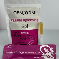 Gel vaginal raffermissant antibactérien à la fleur rouge, fabricant professionnel, coffret pour salon de beauté