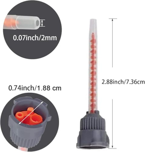 Buses de mélange carrées en plastique, embouts de tube de mélange pour colle adhésive, mélangeur statique - Product Image 5