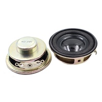 Speaker 40MM 4 Ohm 3W Cangkang Besi Magnetik Speaker 40 MM 3 Watt Multimedia Komponen Akustik untuk Mesin Periklanan