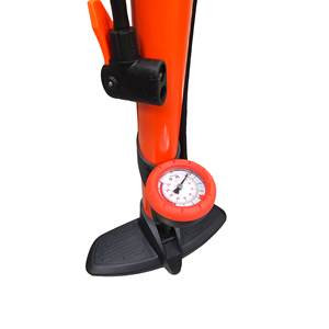 160 PSI haute pression vélo main <span class=keywords><strong>pompe</strong></span> à Air Portable Cycle gonfleur pompes au sol avec jauge pneu gonflage vélo accessoires - Product Image 2