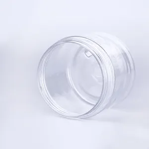 Round Plastic Jar Most Popular 1oz 2oz 3oz 4oz 8oz Clear Round Pet Plastic Jar Food Grade Plastic Container