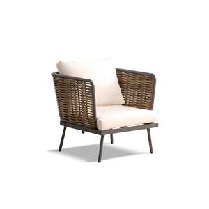 Cao cấp wicker đồ gỗ ngoài trời <span class=keywords><strong>sofa</strong></span> phòng chờ thiết lập với đệm thoải mái PE mây giải trí Patio vườn <span class=keywords><strong>sofa</strong></span> <span class=keywords><strong>Set</strong></span> - Product Image 3