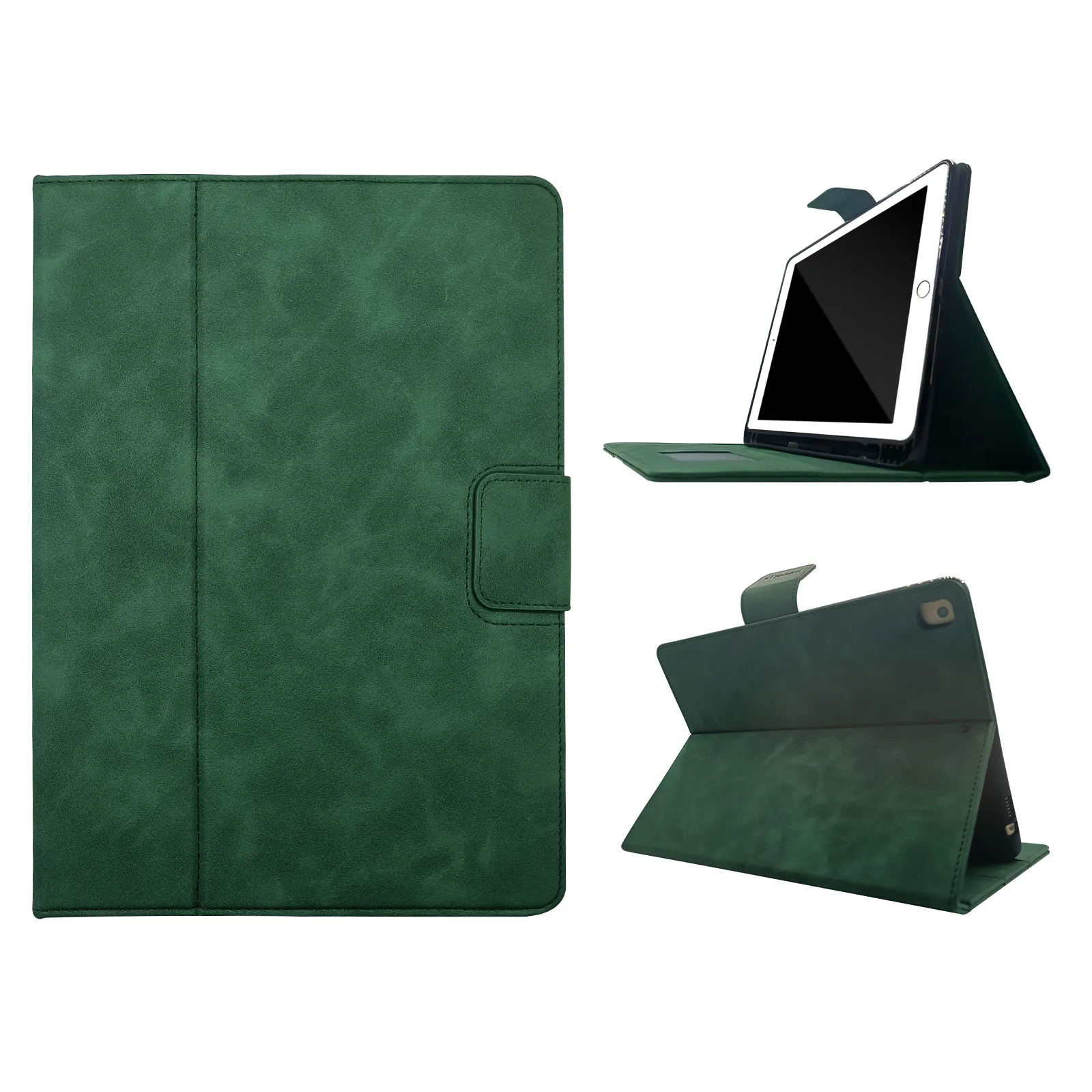 Tablet Funda für iPad 10 2 Hülle Luxus Leder Brieftasche Stand Tablet für iPad 9.7 10.2 Air 2 1 iPad 9 10 8 7 6 5 9. 10. Gen Hülle