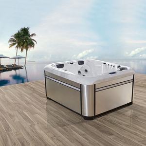 Éclairage LED coloré CE 3 personnes Balboa Spa de luxe en acrylique pour piscine Whirlpool Air Blower Massage Jets Hot <span class=keywords><strong>Tub</strong></span> - Product Image 3